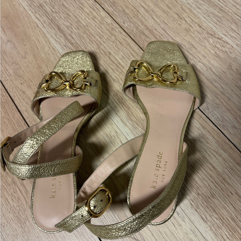 Kate Spade Lagoon Heart Chain Sandals - Picture 5 of 7